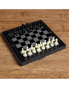 3 в 1 Зов нарды шахматы шашки магнитная доска 19х19 см Кнр