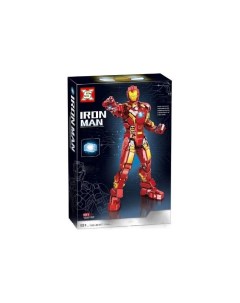Конструктор Железный человек Iron man с святящимися элементами 1164 детали Xs
