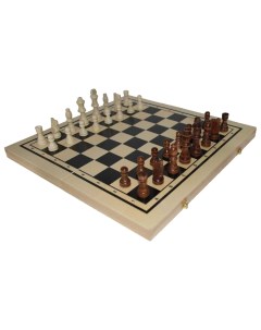 Настольная игра Шахматы деревянные с доской турнирные 40 х 20 см Stingrey