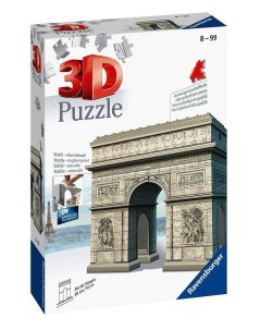 Пазл карт 3D 216 Триумфпльная арка арт 12514 Ravensburger