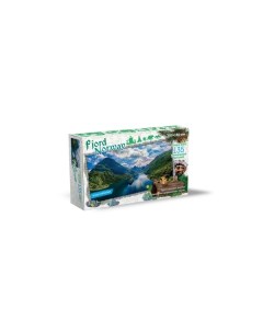Фигурный деревянный пазл Travel collection Фьорды Норвегия Нескучные игры