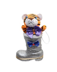 Мягкая игрушка Весёлый тигрёнок МИКС 16 см Milo toys
