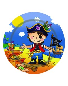 Тарелка детская Маленький пират Веселая затея