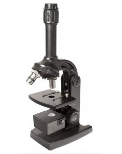 Микроскоп 2П 1 80 400 Микроскоп с подсветкой черный Юннат
