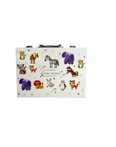 Набор для рисования чемоданчик Inspire Children Case_Animals_S Wellywell