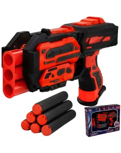 Пистолет игрушечный 9895YSFJ с безопасными пулями Mr. boy