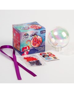 Набор для творчества Новогодний шар с растущими шариками Пинки Пай Hasbro