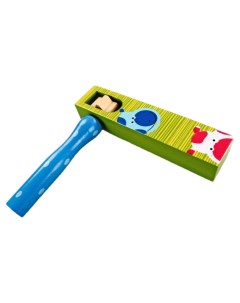 Интерактивная игрушка Трещотка круговая зеленая синяя 76433 Mapacha