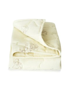 Одеяло для новорожденных теплое овечья шерсть стеганое 105х140 см Baby nice