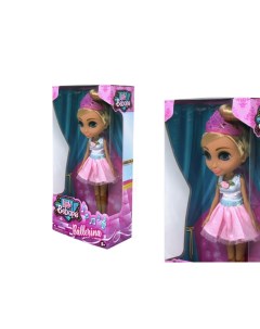 Кукла Ballerina Розовое платье 900117 Little bebops