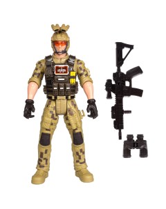 Интерактивная игрушка Солдат рейнджер 30 см с функцией записи голоса серия Армия Chap mei