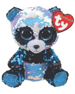 Мягкая игрушка Бамбу панда с пайетками 25см 36777 Ty