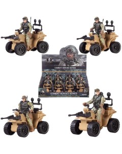 Фигурка солдатика на боевой машине Junfa toys ltd