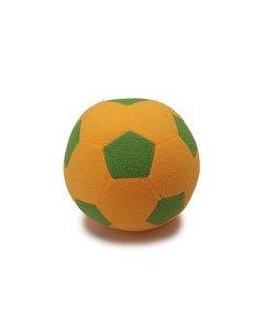 Детский мяч F 100 YLG Мяч мягкий цвет желтый светло зеленый 23 см Magic bear toys