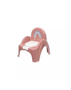 Горшок стульчик METEO антискольз Tega розовый Tega baby