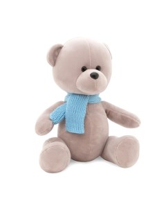 Мягкая игрушка Медведь Топтыжкин серый в шарфике 25 см Orange toys
