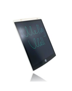 Графический планшет для рисования с LCD экраном 12 белый Wellywell