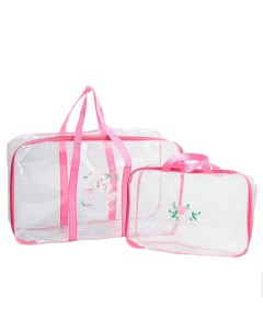 Набор сумка в роддом и косметичка Лебеди Mum&baby