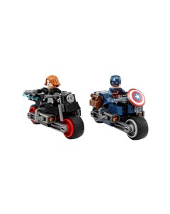 Конструктор Marvel Super Heroes Черная вдова и Капитан Америка 130 деталей 76260 Lego