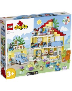 Конструктор Duplo Семейный дом 3 в 1 218 деталей 10994 Lego