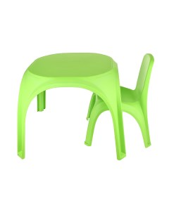 Детский стол и стул ОСЬМИНОЖКА пластиковый зеленый KU267 Kett-up