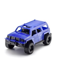Машинка Внедорожник пластмассовый синий 26см Toy mix