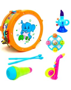 Набор детских музыкальных инструментов 7 предметов Baby toys