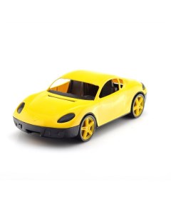 Машинка гоночная желтая 29см Toy mix
