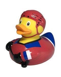 Игрушка для ванной Хоккеист уточка Funny ducks