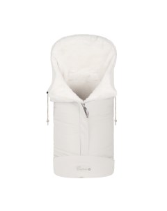 Конверт в коляску Sleeping Bag White Beige Натуральная шерсть Esspero