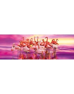 Пазл Завораживающий танец фламинго 1000 элементов Clementoni