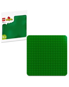 Конструктор DUPLO Classic 10980 Зеленая пластина для строительства 385х6х385 Lego