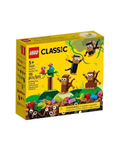 Конструктор Classic Creative Monkey Fun Креативное веселье с обезьянами 11031 Lego