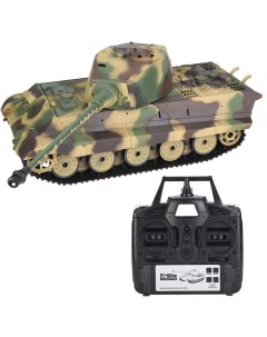 Радиоуправляемый танк King Tiger V7 0 масштаб 1 16 2 4G 3888A 1 V7 0 Heng long
