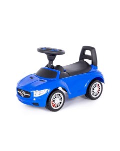 Каталка автомобиль SuperCar 1 со звуковым сигналом цвет синий Полесье