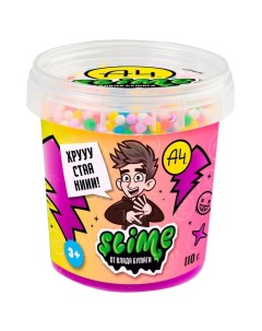 Слайм Crunch фиолетовый 110 г Влад А4 Slime