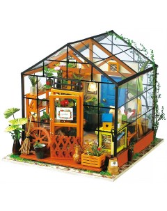 Конструктор деревянный Robotime House Зимний сад Kathy s green house Diy