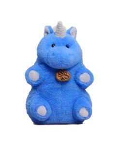 Мягкая игрушка Единорог 22 см голубой Lapkin