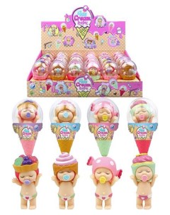 Пупс куколка в рожке серия Мороженое в ассортименте Junfa toys