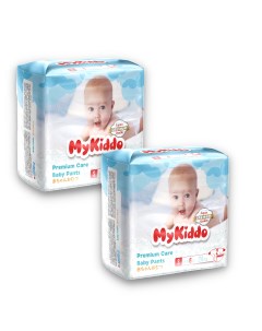 Подгузники на липучках для детей Premium S 0 6 кг 48 шт 2 уп x 24 шт Mykiddo