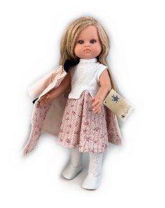 Кукла Нэни в розовом жакете 42 см арт 42002C Lamagik