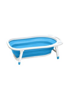 Детская складная ванна Markethot Folding Baby Bathtub голубой 82 см Nobrand