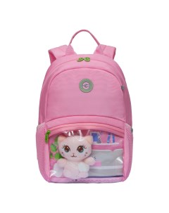 Рюкзак для девочки легкий с одним отделением RO 370 1 4 розовый Grizzly
