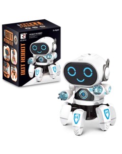 Танцующий робот Robot Bot Pioneer белый Happy valley