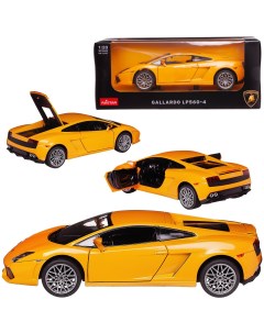 Машина металлическая 1 20 scale Lamborghini Gallardo LP560 4 цвет желтый Rastar group