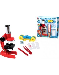 Микроскоп с аксессуарами 8 предметов Junfa toys