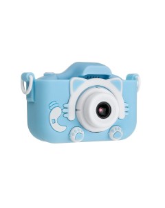 Детский цифровой фотоаппарат Childrens Fun Camera Cute Котенок Blue Nobrand