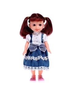 Кукла классическая Полина в платье Кнр