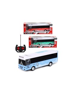 Автобус радиоуправляемый 4 канала коробка в ассортименте Наша игрушка