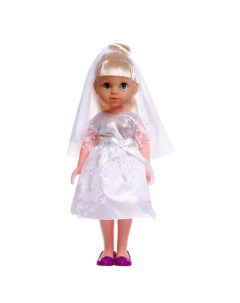 Кукла классическая Невеста в платье Кнр